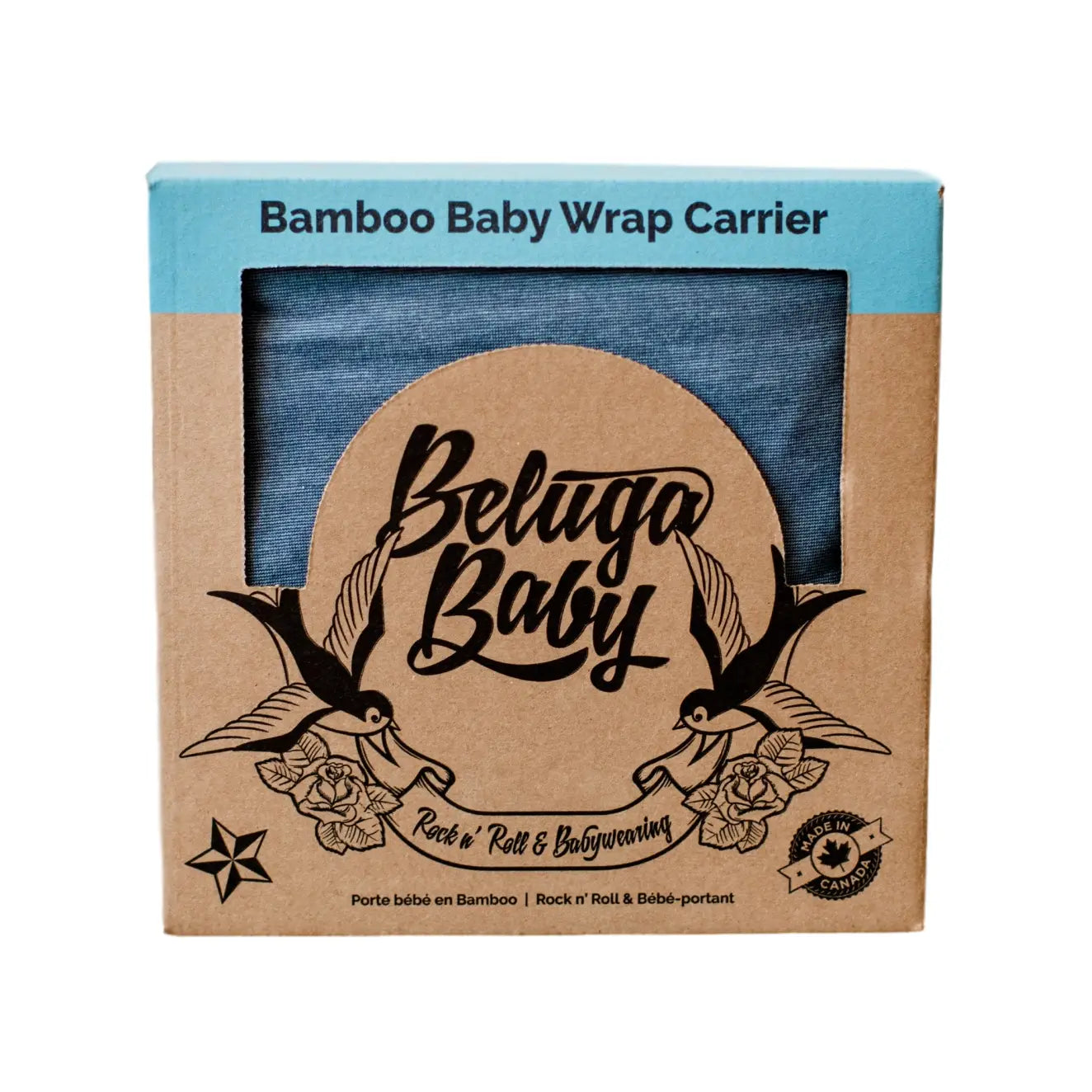 Beluga Baby - The River Beluga Wrap - Deep Blue