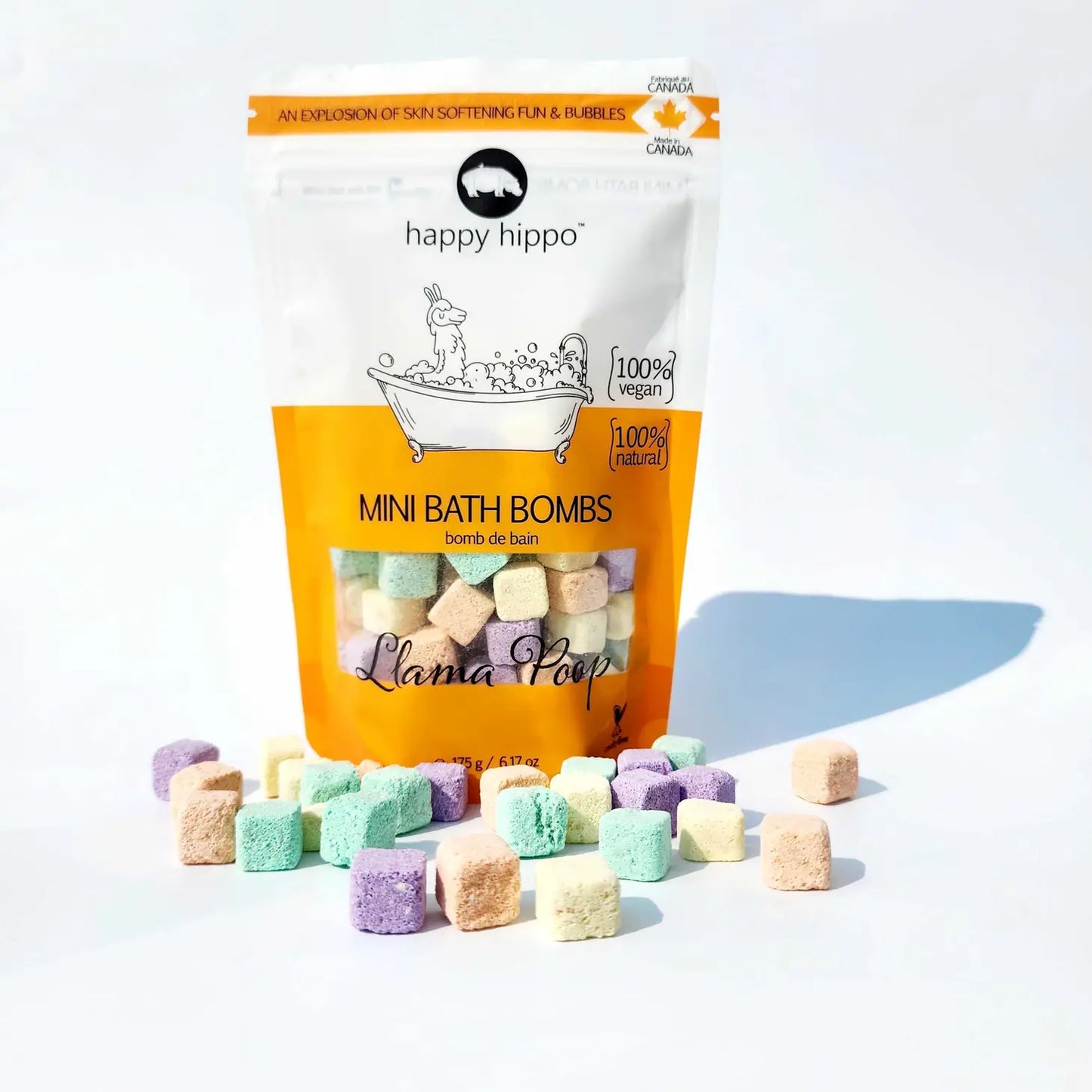 Happy Hippo - Llama Poop Mini Bubble Bombs