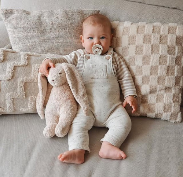 Moonie Organic - Humming Bunny With Lamp - Rose