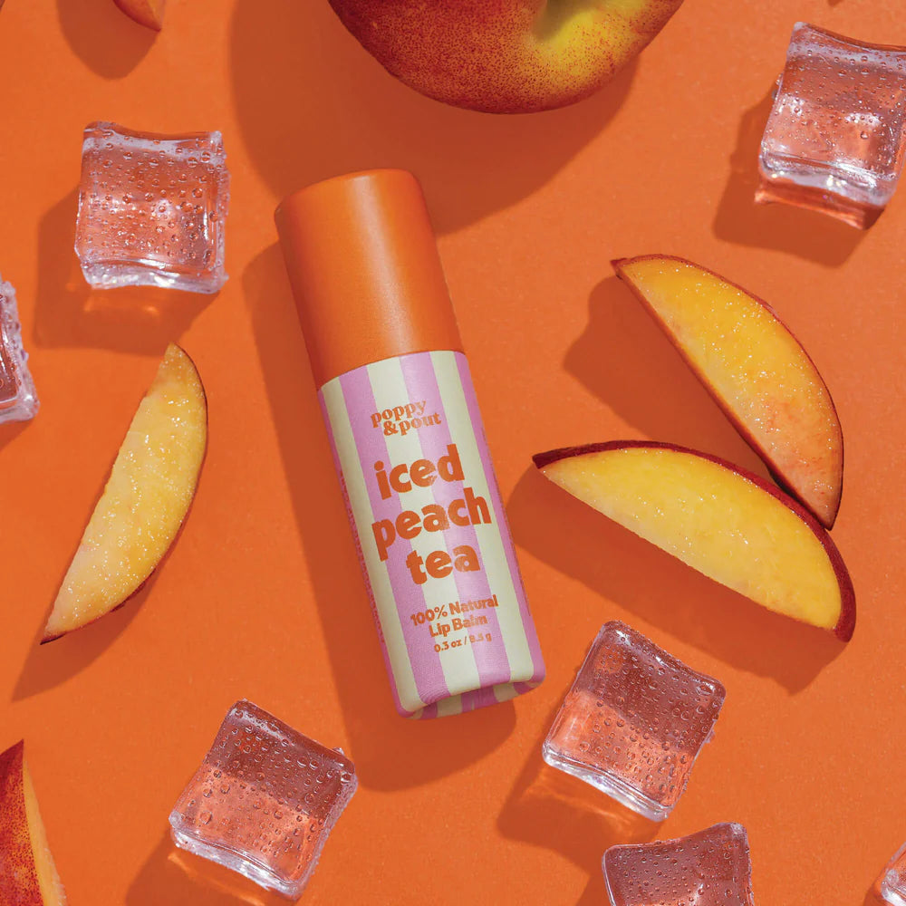 Poppy & Pout - Iced Peach Tea
