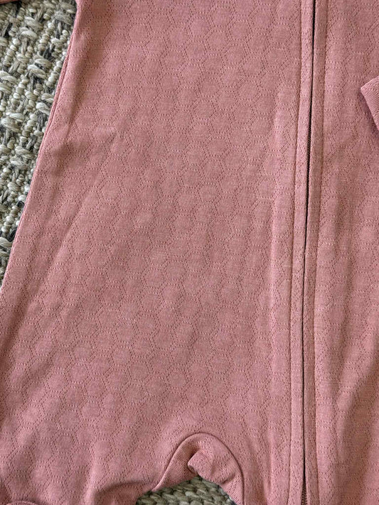 Poppy & Co - Organic Honeycomb Cotton Sleeper - Terracotta