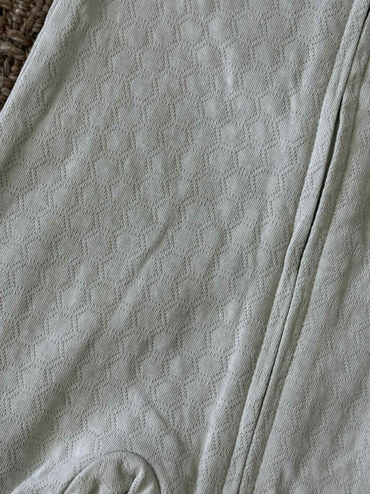 Poppy & Co - Organic Honeycomb Cotton Sleeper - Pistachio