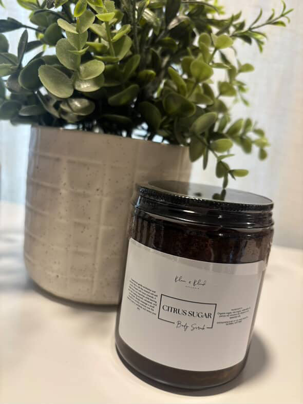 Bloom & Blend Naturals - Citrus Sugar Body Scrub