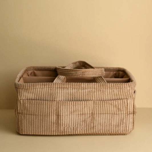 Minika - Diaper Caddy - Almond