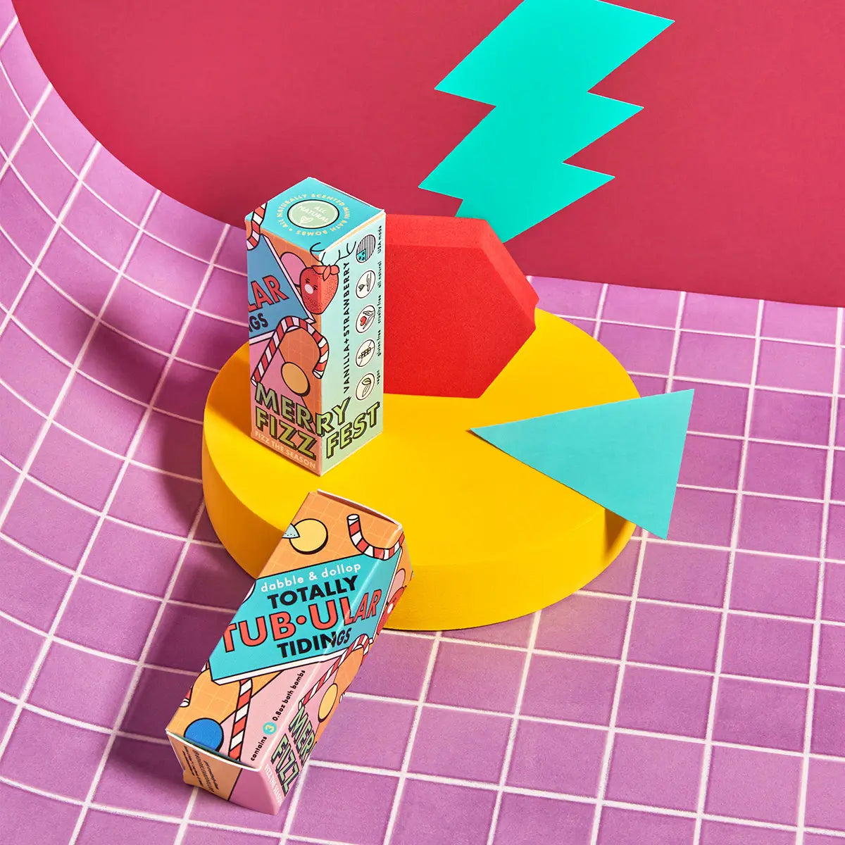 Dabble & Dollop -
Totally Tub-Ular Bath Bomb Stocking Stuffer