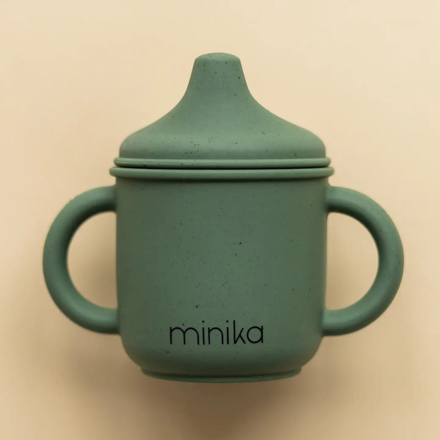 Minika - Silicone Sippy Cup - Leaf