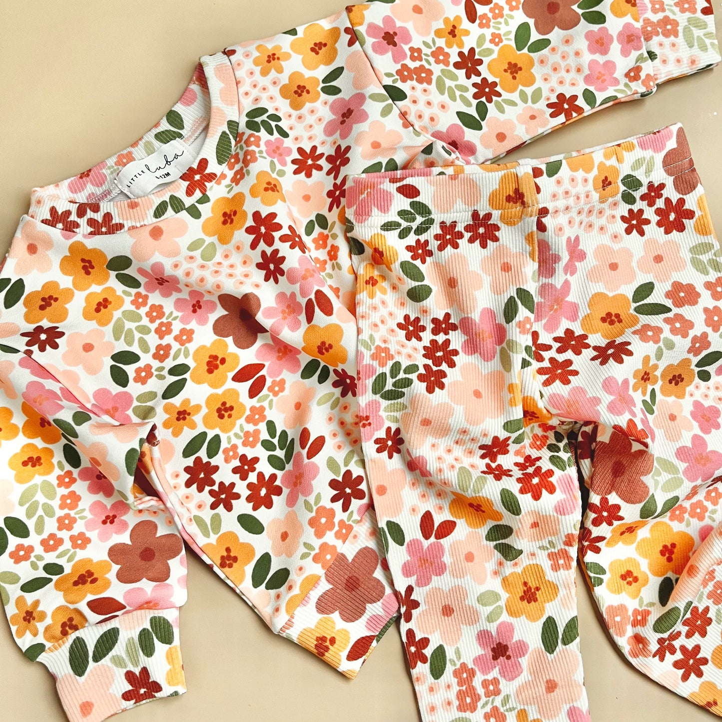 LITTLE LUBA Ditsy Floral- Lounge Set