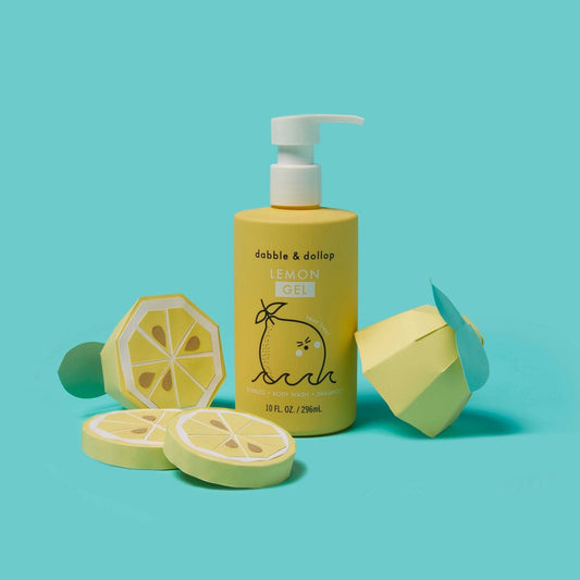 Dabble & Dollop - All-Natural Lemon Shampoo, Body Wash & Bubbles