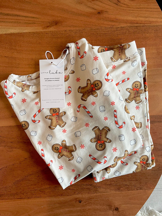 LITTLE LUBA - Bamboo 2 Piece Set - Cozy Candy-Land