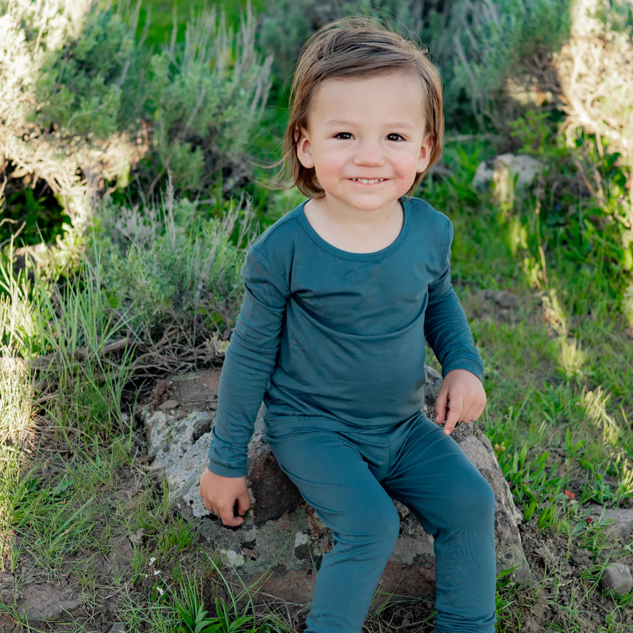 Kyte Baby - Long Sleeve Pajamas in Atlantic