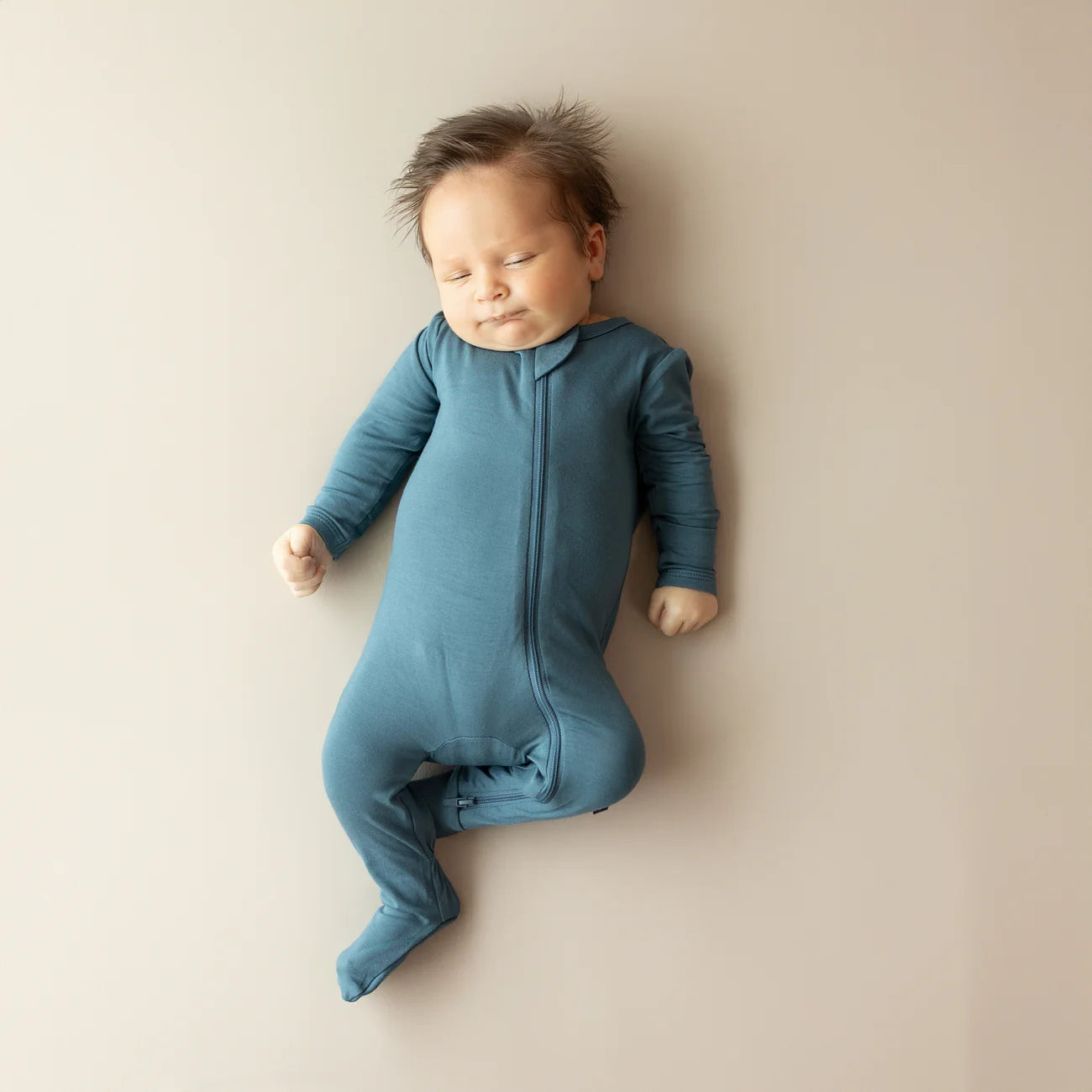 Kyte Baby - Zippered Footie in Atlantic
