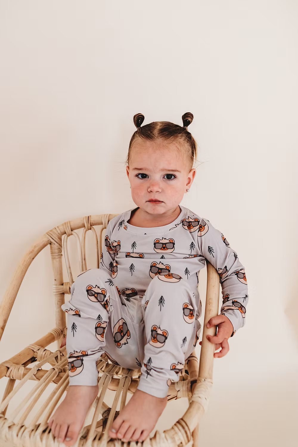 Little Aspen Baby Co - Cool Bear 2 Piece Set