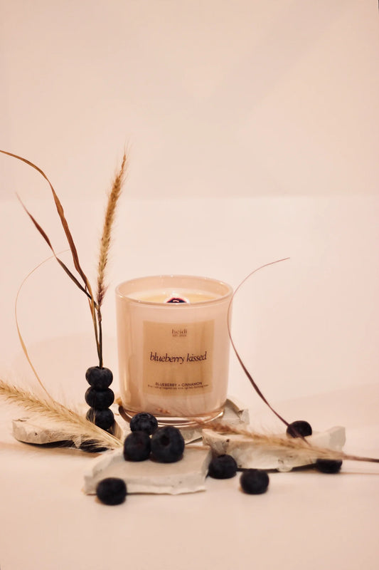 Heidi Studio - Blueberry Kissed 8oz Candle