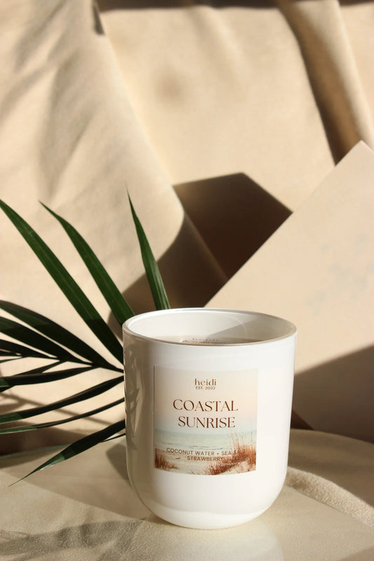 Heidi Studio - Coastal Sunrise 8oz Candle
