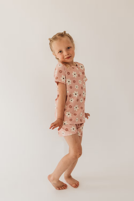 Little Aspen Baby Co - Daisy Dreams Shorts Set