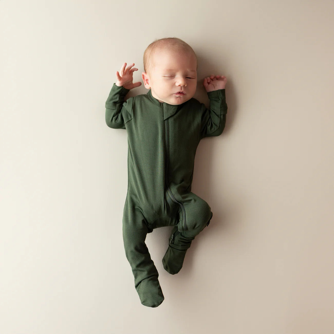 Kyte Baby - Zippered Footie in Fir