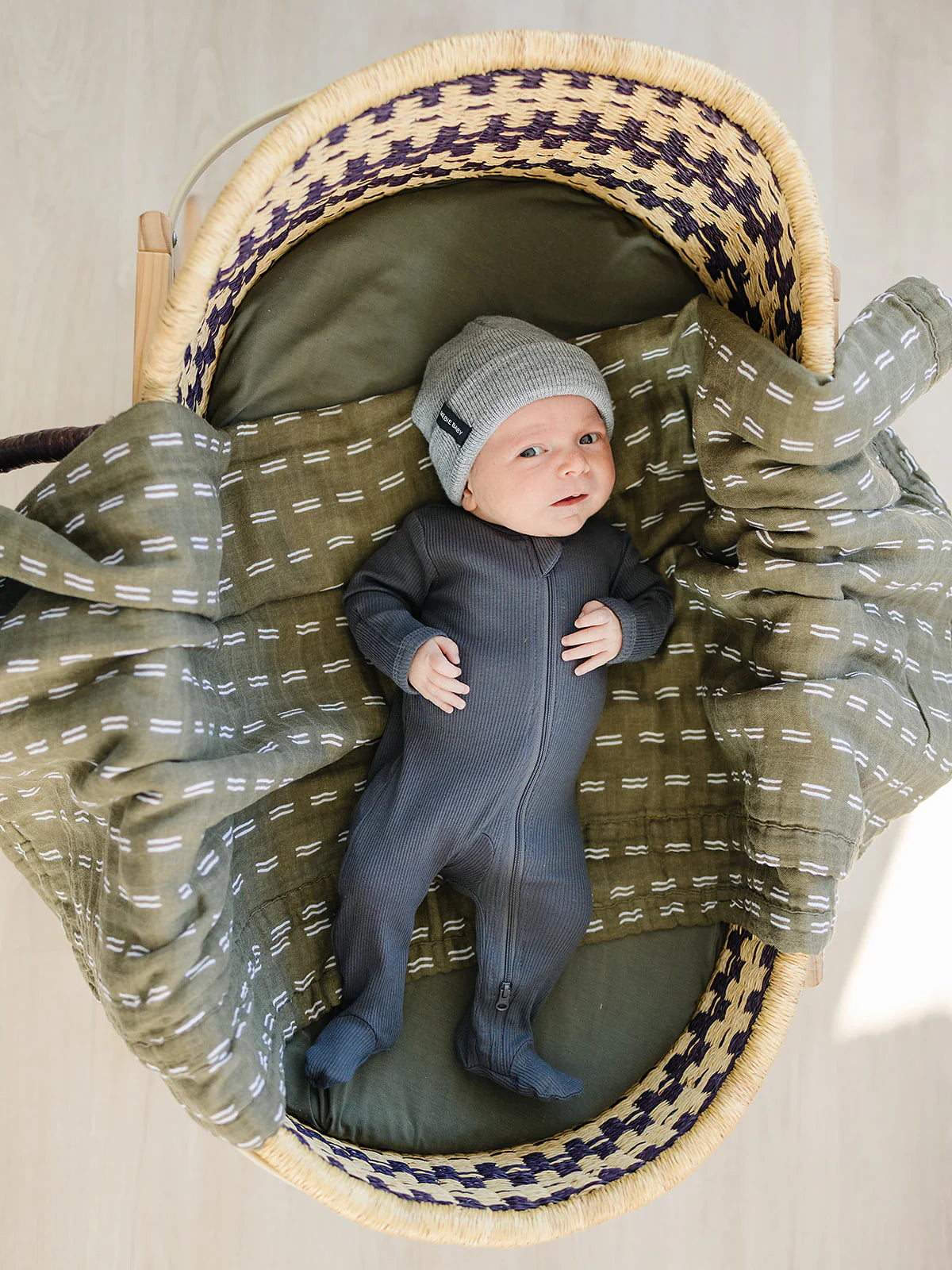 Mebie Baby - Light Grey Mebie Baby Beanie