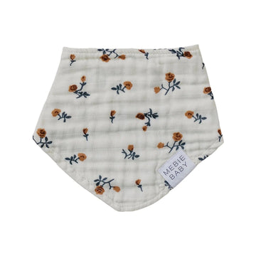 Mebie Baby - Cream Floral Bib