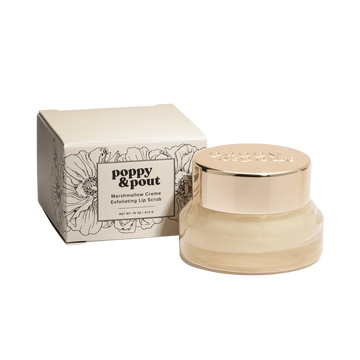 Poppy & Pout - Marshmallow Creme Lip Scrub