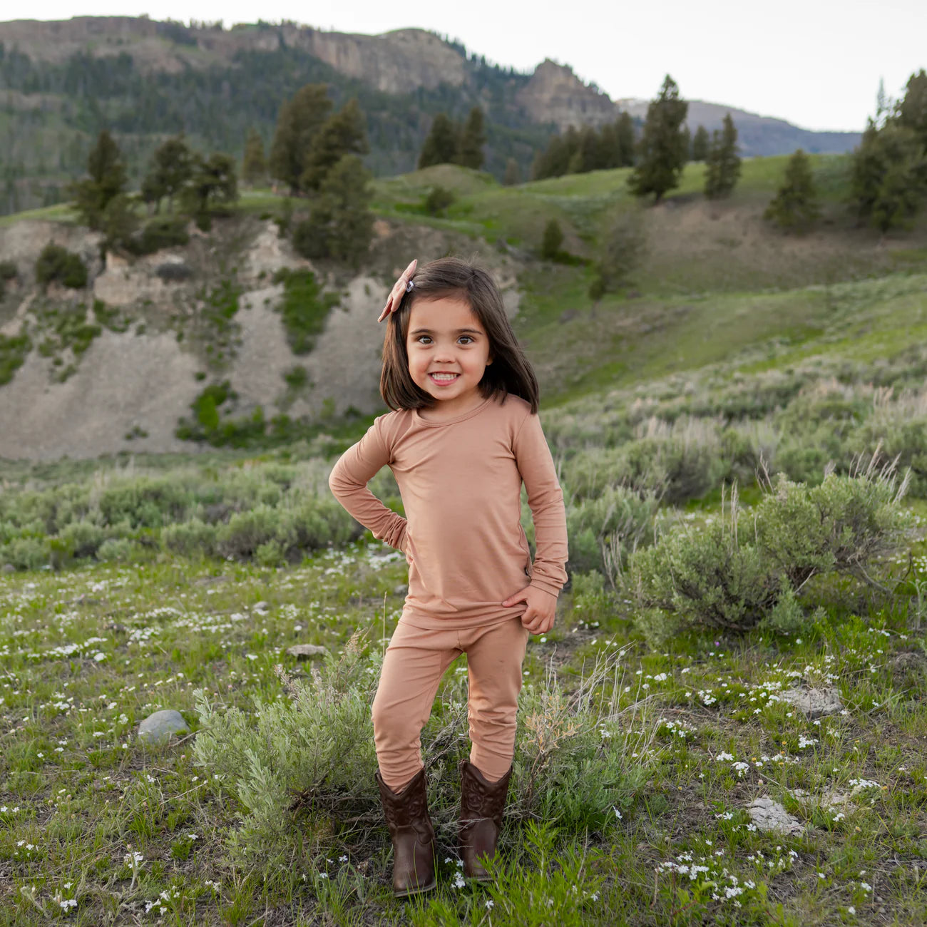 Kyte Baby - Long Sleeve Pajamas in Latte