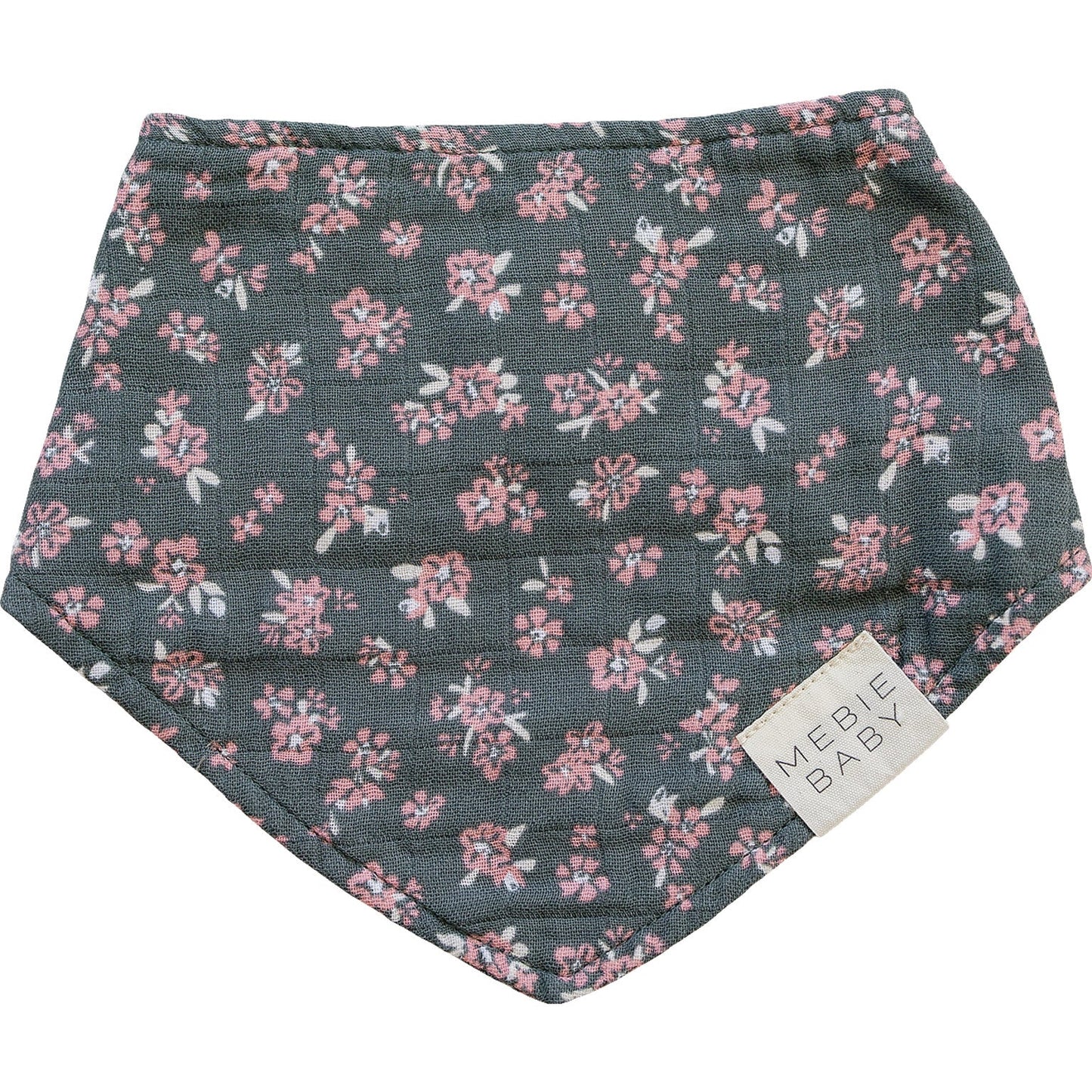 Mebie Baby - Olive Bloom Classic Muslin Bib