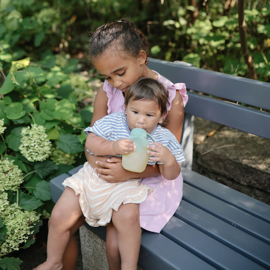 Mushie -Silicone Puree Pouch 2-Pack - Blush