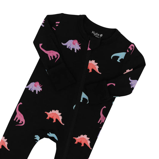 Kyte Baby - Zippered Romper in Midnight Roar