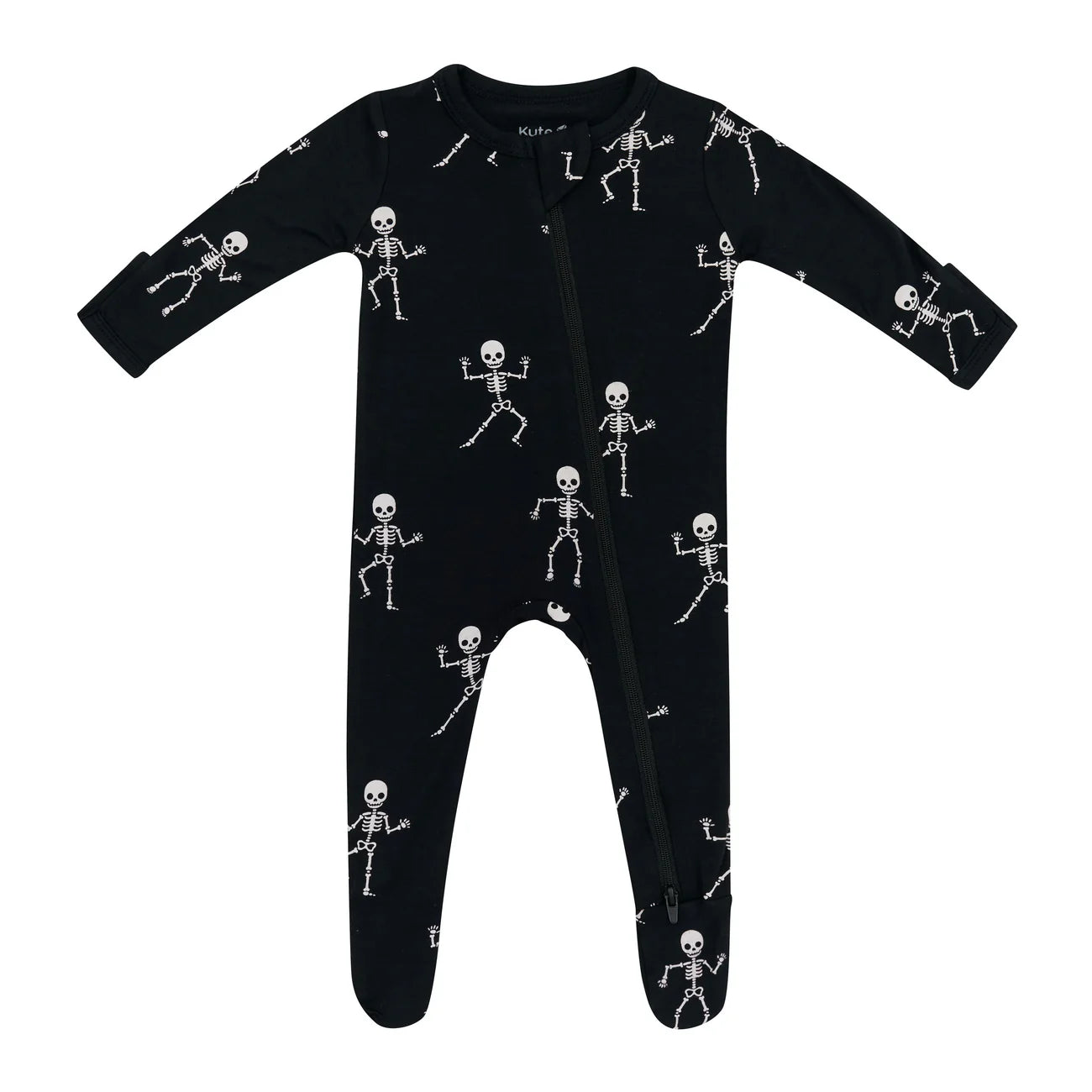 Kyte Baby - Zippered Footie in Skeleton