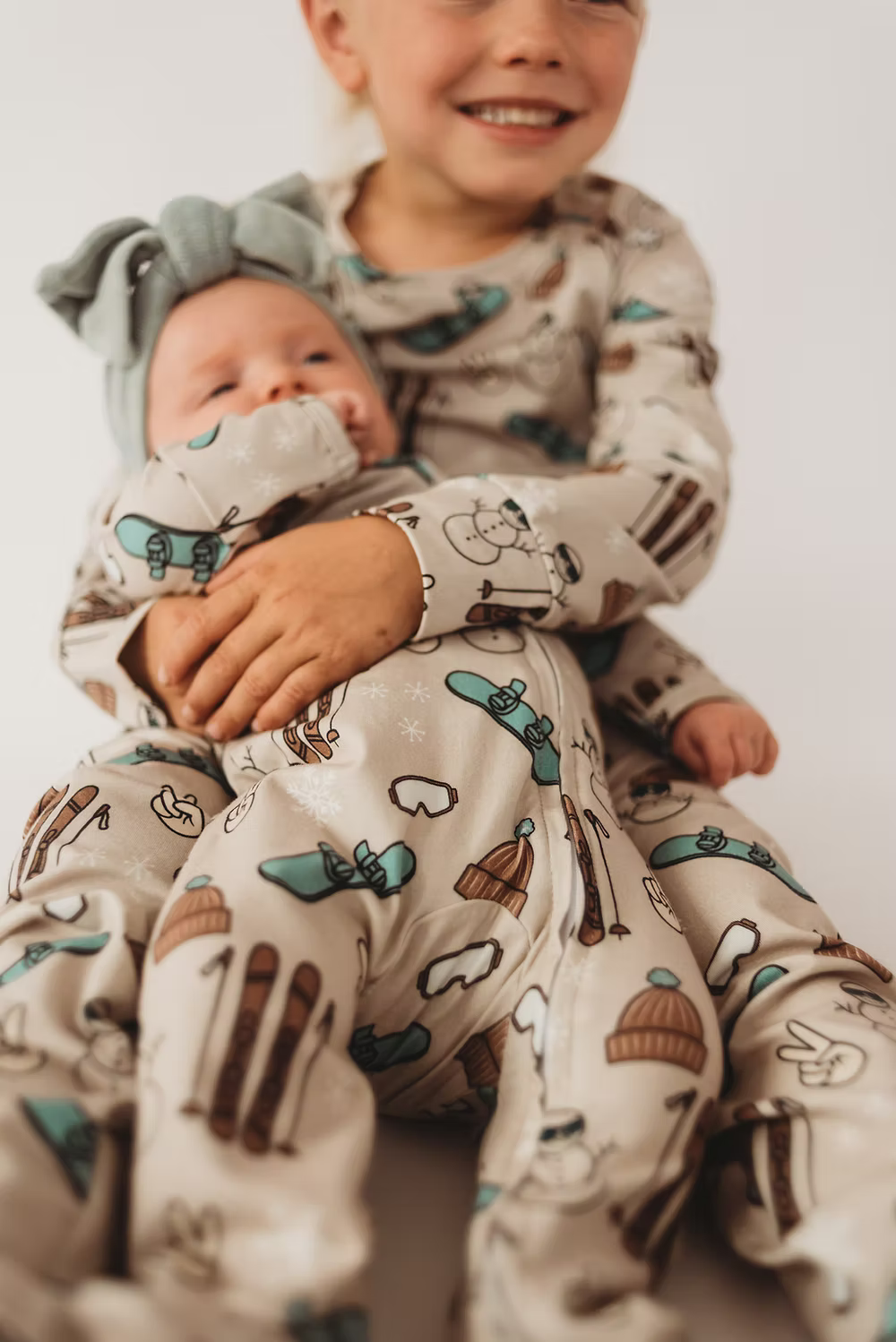 Little Aspen Baby - Ski Bum Footed Sleeper