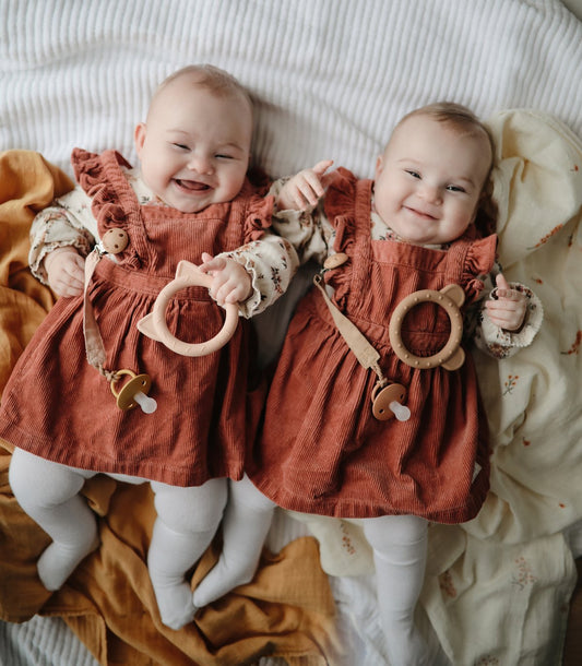 Mushie - Cat Teether (Blush)