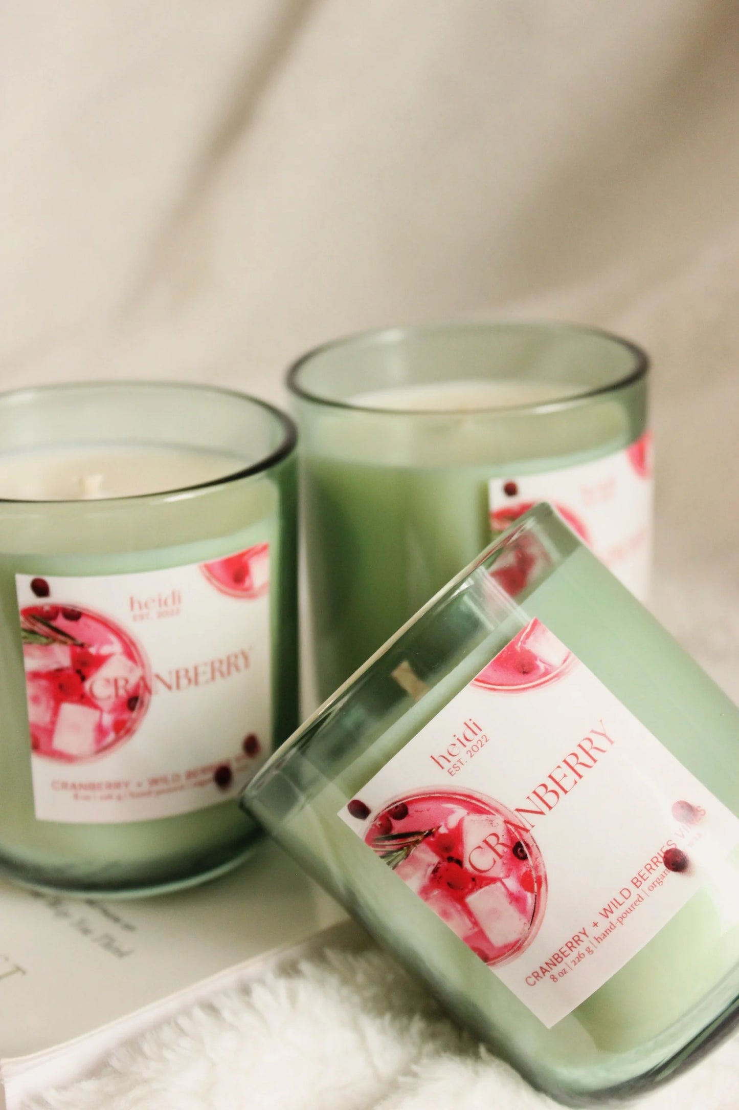 Heidi Studio - Cranberry Candle