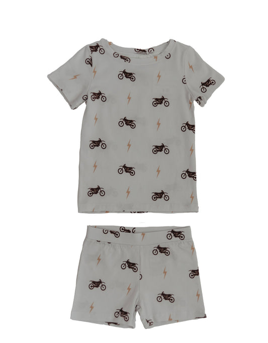 Little Aspen Baby - Full Throttle Shorts Set