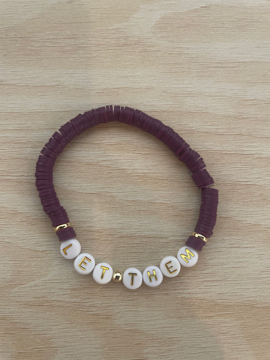 GC - Consignment - Aster + Siam  Bracelet “Let Them”