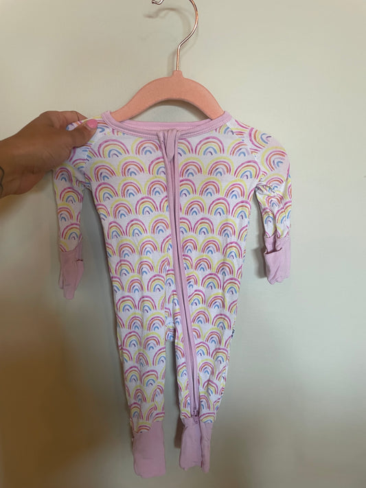 KB - Consignment - Little Sleepies Rainbow Sleeper - NB