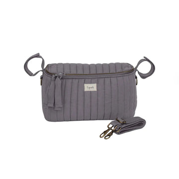 3 Sprouts - Universal Stroller Caddy Organizer - Charcoal Grey