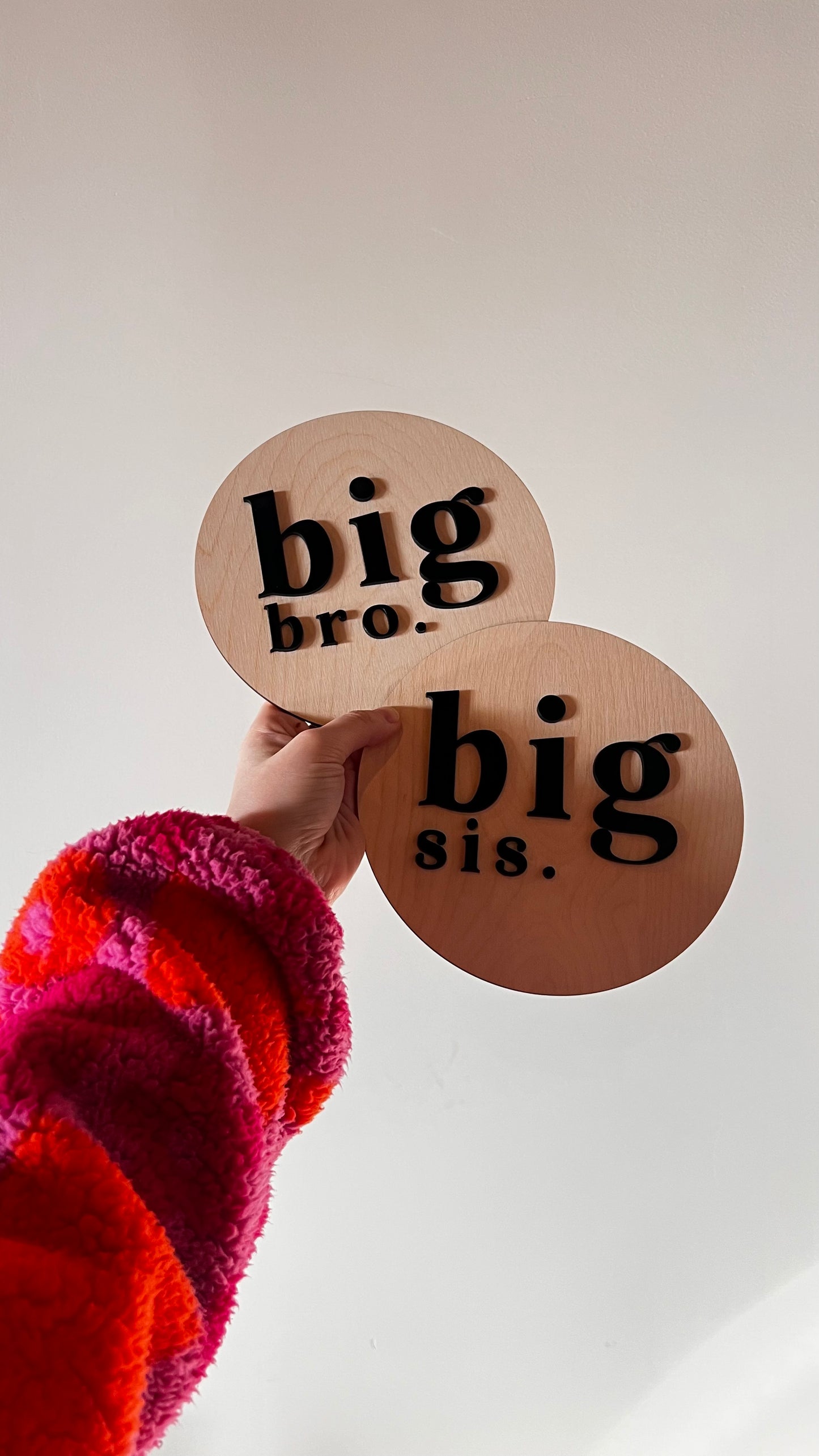 Sawdust & Stain - Big Bro/Big Sis Signs