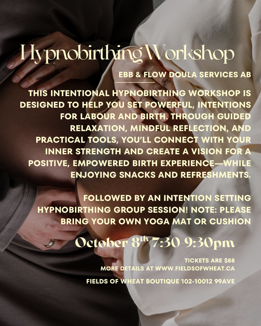 Hypnobirthing Workshop - October 8th