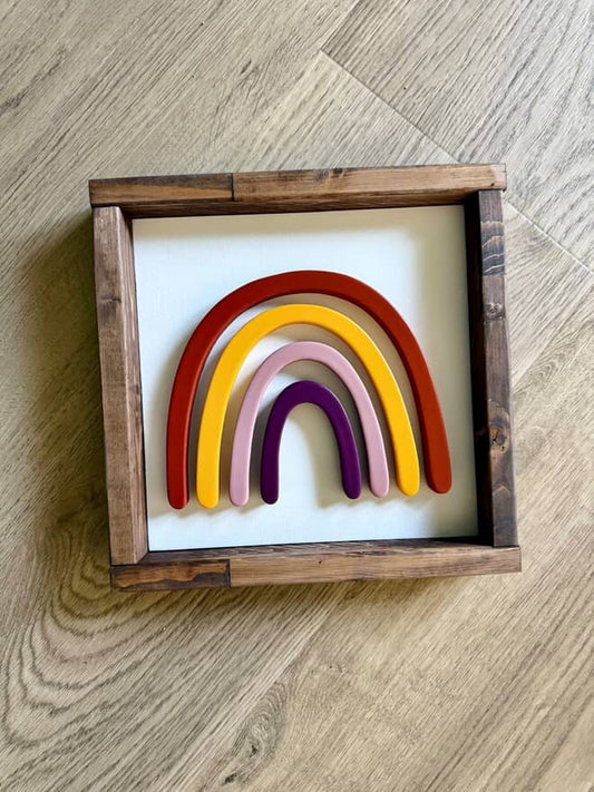 Crafts By Gillian - Terracotta Rainbow