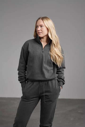 Rype Active - Quarter Zip - Charcoal
