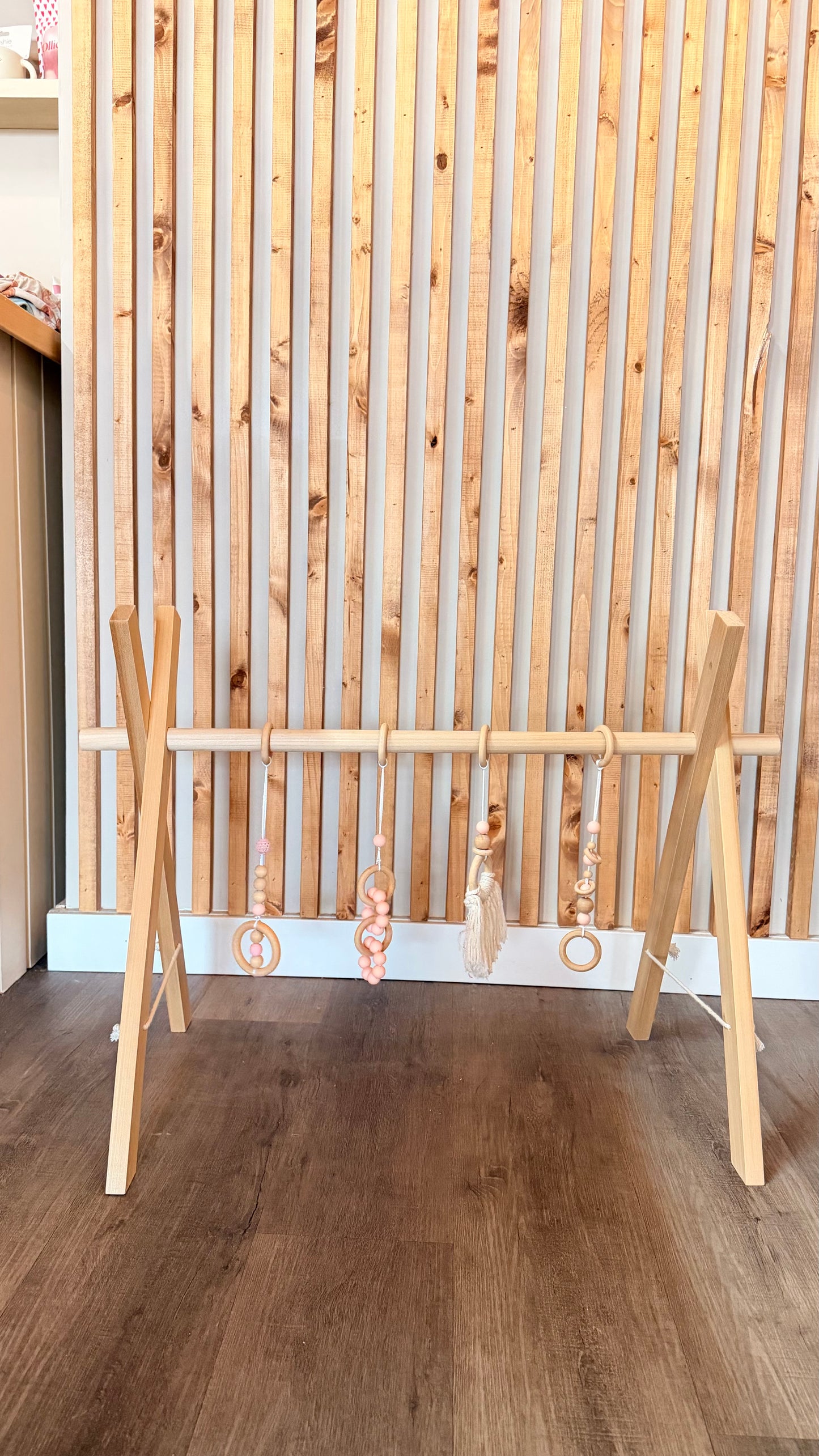 CC - Consignment - Wooden Stand  Play Set