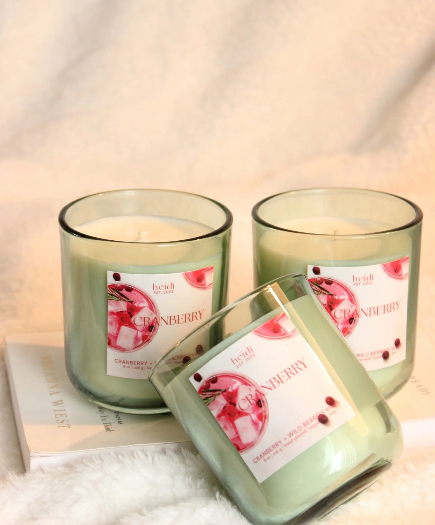 Heidi Studio - Cranberry Candle