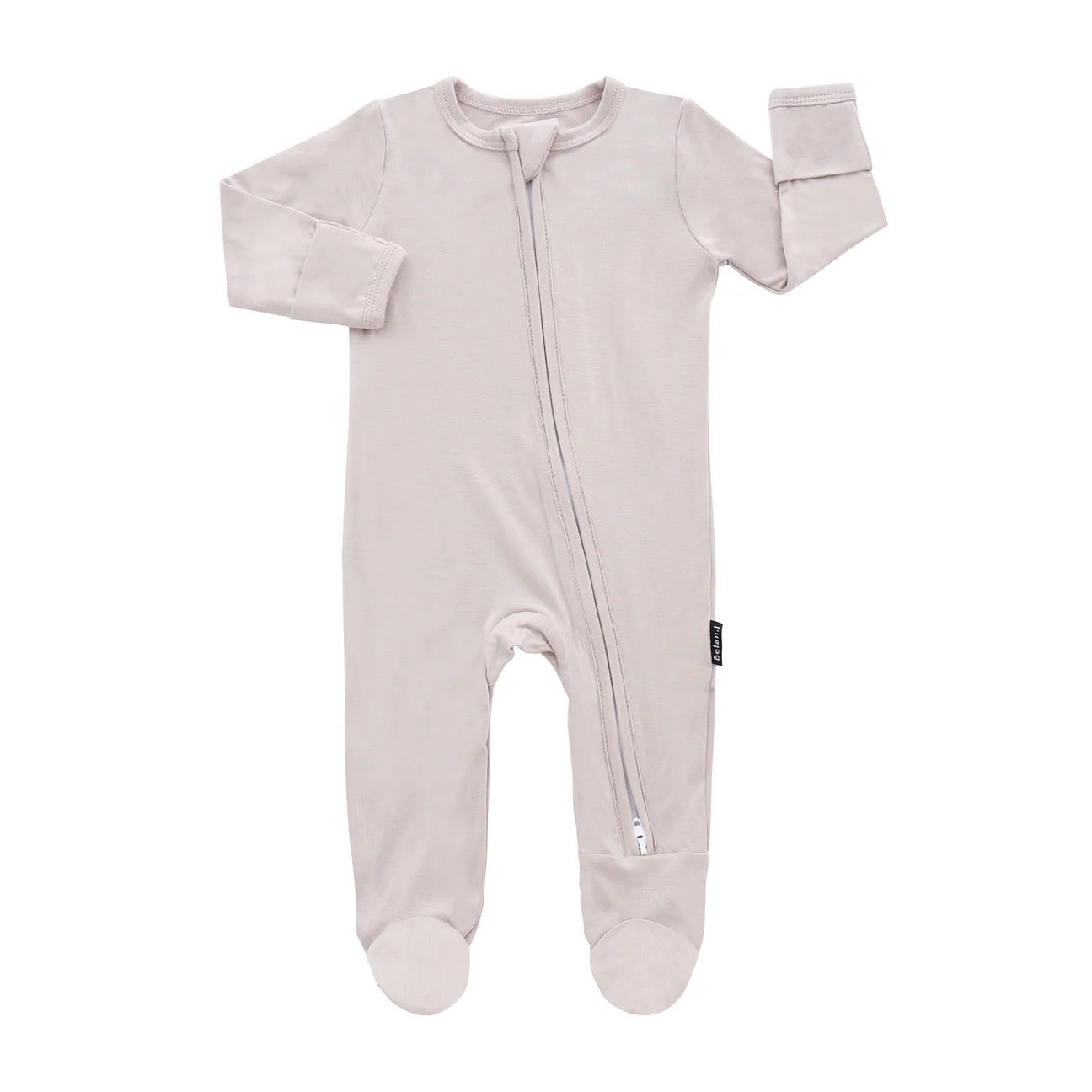 Belan.J - Footed Zipper Sleeper - Oat