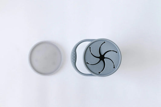 Hallington - Collapsible Silicone Snack Cup - Pebble