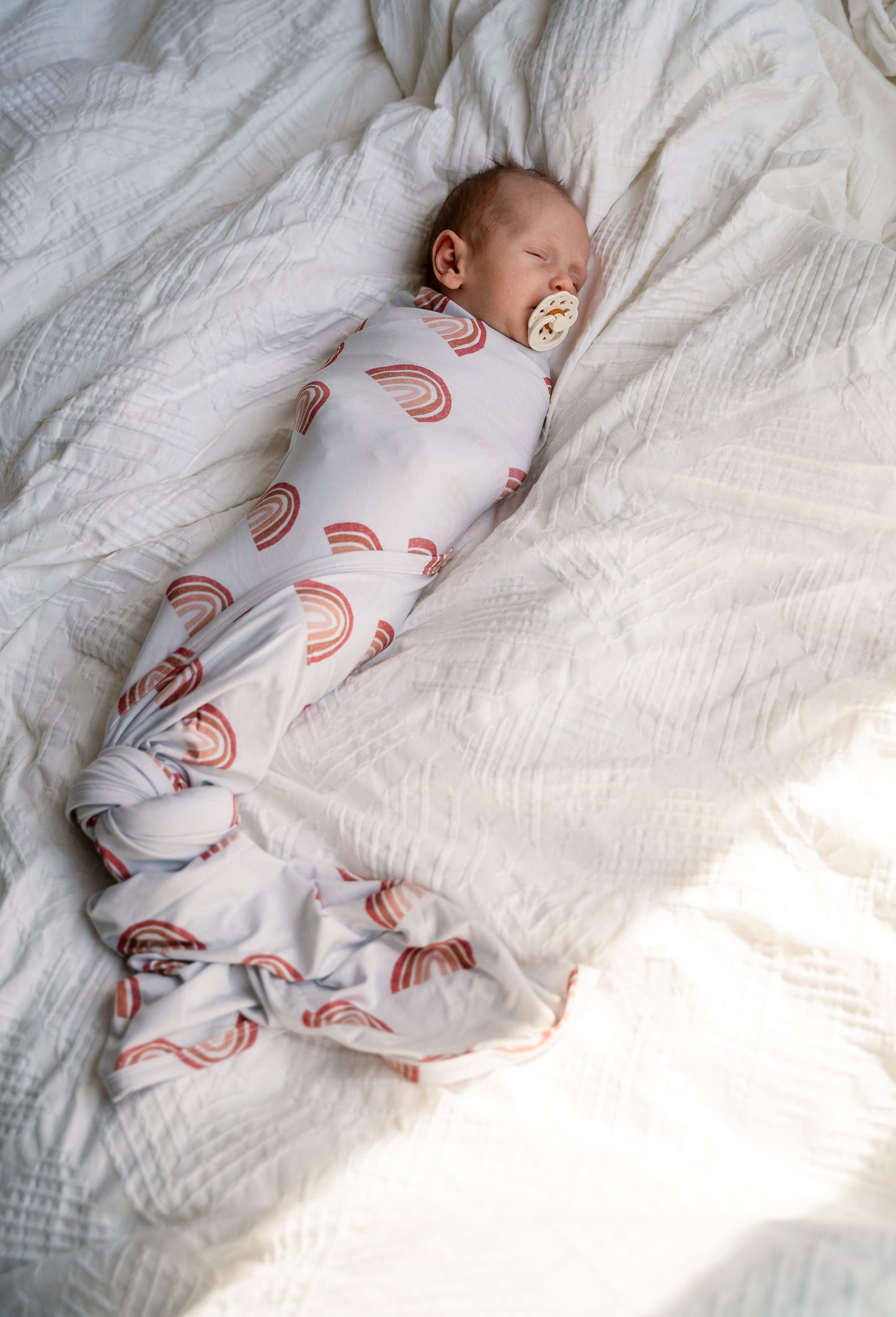 Pip & Phee - Bamboo Stretch Swaddle - Rainbow