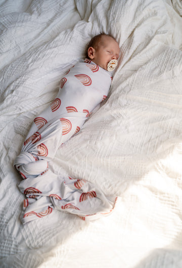 Pip & Phee - Bamboo Stretch Swaddle - Rainbow