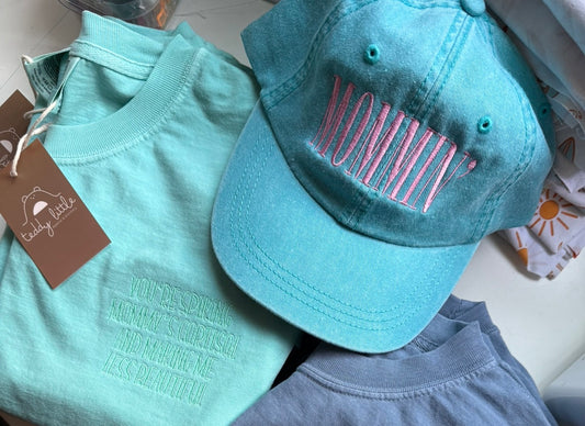 Teddy Little Apparel - MOMMIN hat