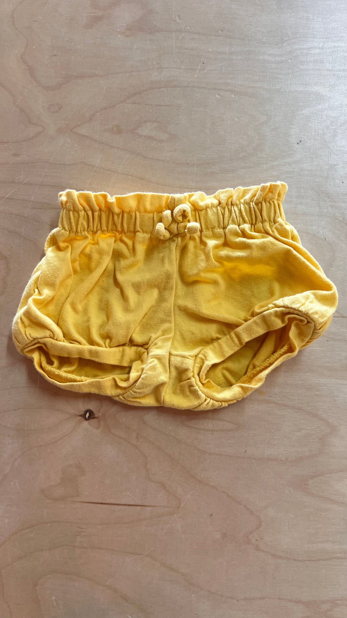 MN - Consignment - Old Navy Yellow Bloomers 0-3M
