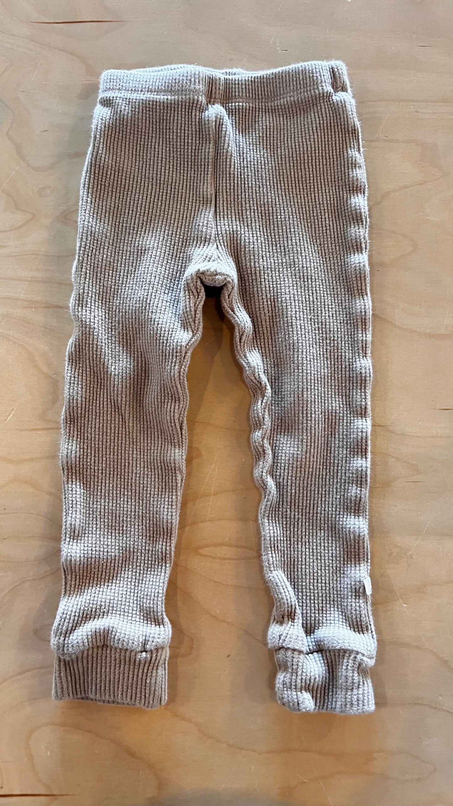 AM - Consignment - Little Lott Waffle Pants - 1-2Y