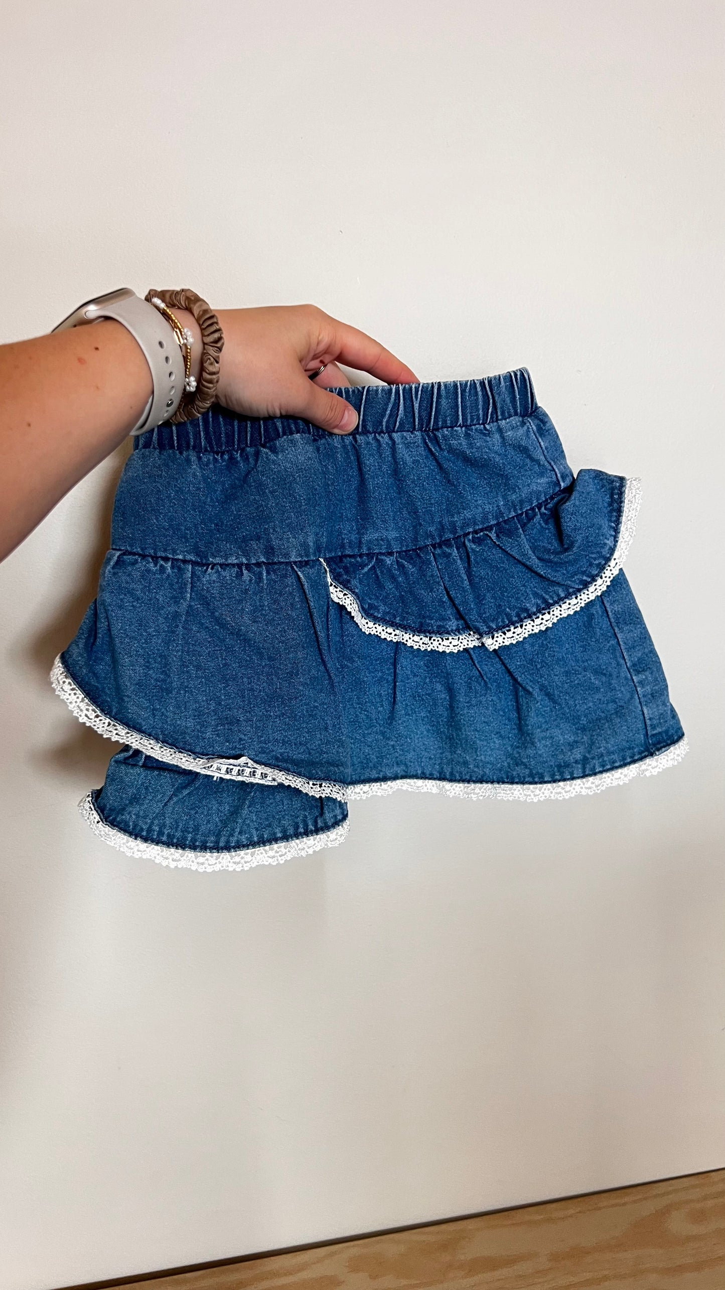 DS - Consignment - Rare Editions Denim Skirt 3T