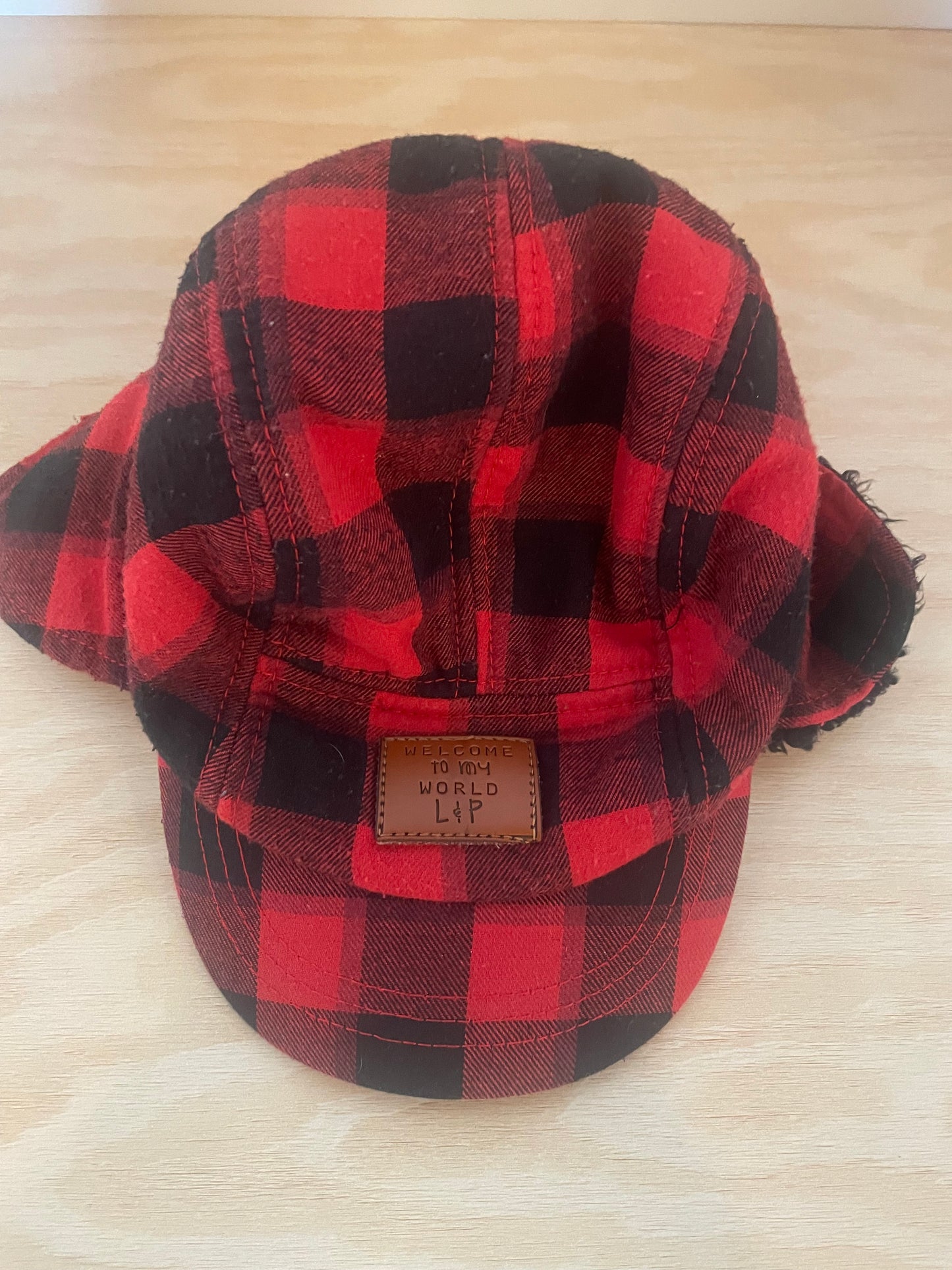 BM - Consignment - LP Apparel Plaid Hat - 2t-3t